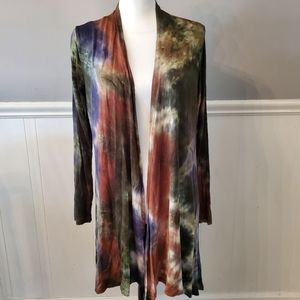Biadani Tie Dye Cardigan- Size 1X